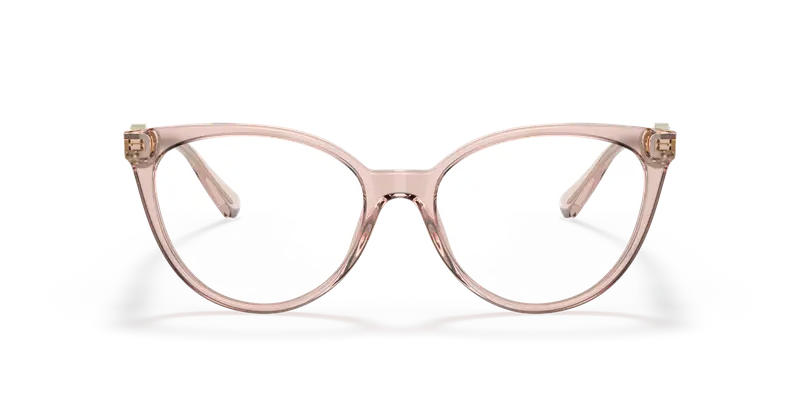 Versace Donna VE3298B 5339 Montature da vista Acetato Rosa Trasparente Pantos Normale miniatura 2