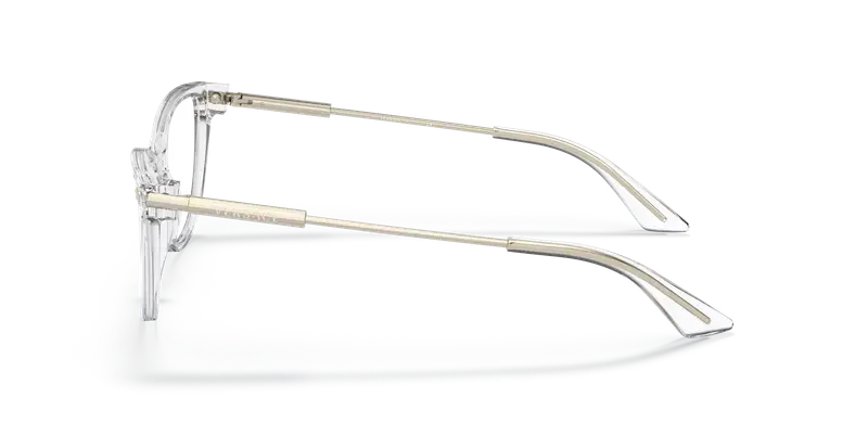 Versace Donna VE3309 148 Montature da vista Acetato Trasparente Trasparente Cat Eye Normale miniatura 3