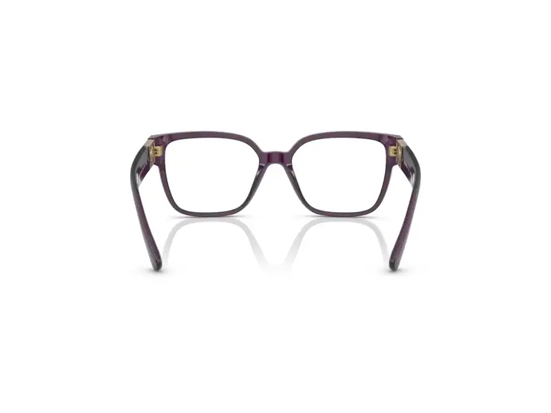 Versace Donna VE3329B 5384 Montature da vista Acetato Prugna Squadrata miniatura 3