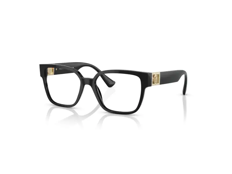 Versace Donna VE3329B GB1 Montature da vista Acetato Nero  Squadrata