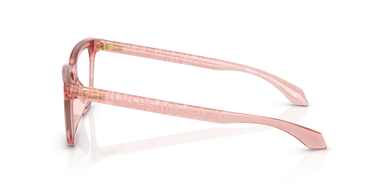 Versace Donna VE3352U 5322 Montature da vista Nylon Rosa Trasparente Cat Eye Normale miniatura 3