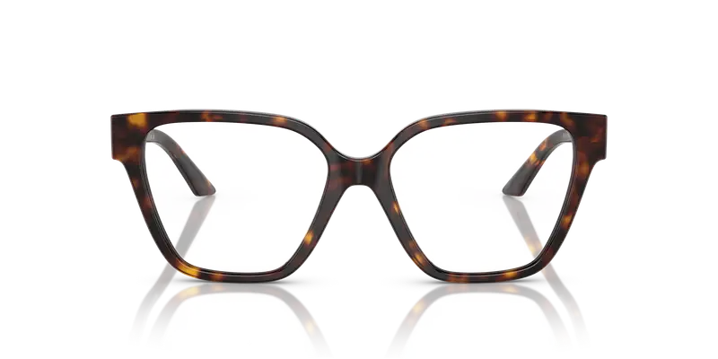 Versace Donna VE3358B 108 Montature da vista Acetato Tartaruga Trasparente Geometrica Normale miniatura 2