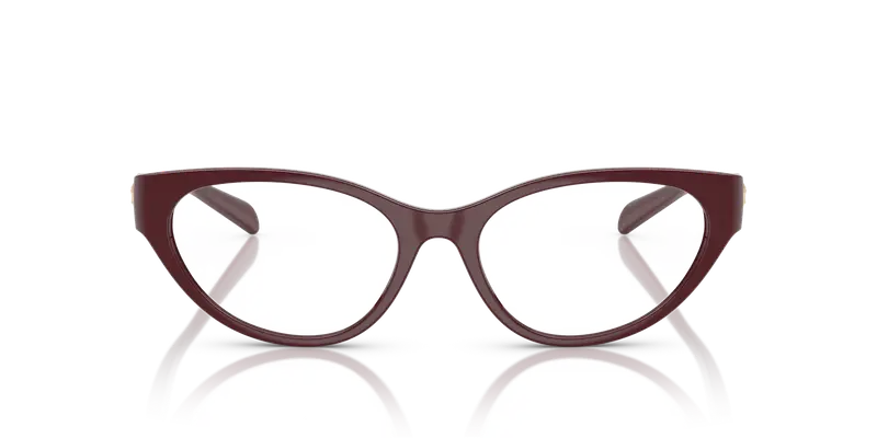 Versace Donna VE3372U 5487 Montature da vista Iniettato Viola Trasparente Cat Eye Normale miniatura 2