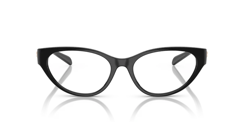 Versace Donna VE3372U GB1 Montature da vista Iniettato Nero Trasparente Cat Eye Normale miniatura 2