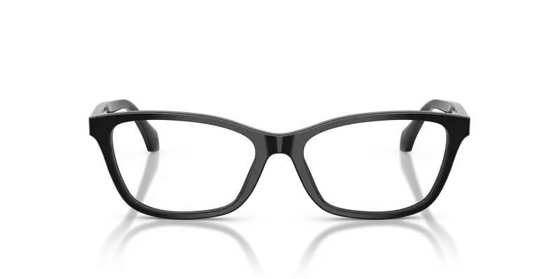 Versace Donna VE3375 GB1 Montature da vista Acetato Nero Trasparente Cat Eye Normale miniatura 2