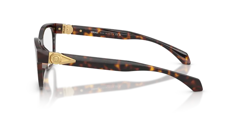 Versace Donna VE3376U 108 Montature da vista Iniettato Tartaruga Trasparente Pillow Normale miniatura 3