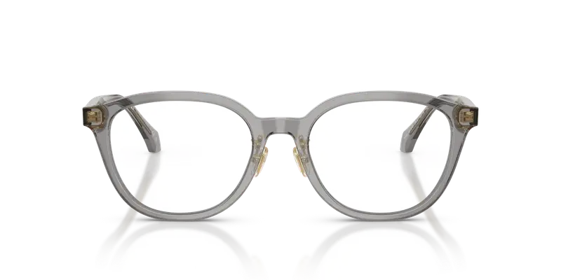 Versace Donna VE3379D 5510 Montature da vista Acetato Grigio Trasparente Pantos Normale miniatura 2