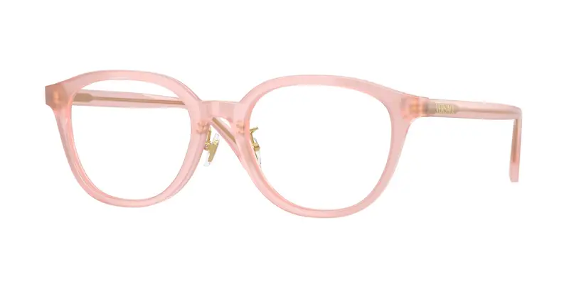 Versace Donna VE3379D  5525 Montature da vista Acetato Rosa Trasparente Pantos Normale