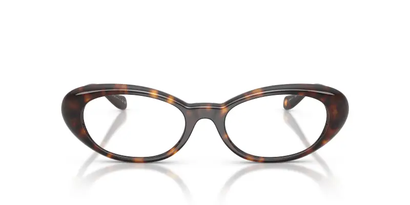 Donna VE3381U 108 Montature da vista Iniettato Tartaruga Trasparente Rotonda Normale miniatura 3