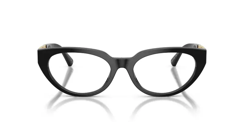 Donna VE3383 GB1 Montature da vista Acetato Nero Trasparente Cat Eye Normale miniatura 3