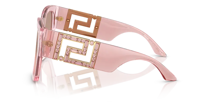 Versace Occhiali da sole Donna Rosa 835839 miniatura 3