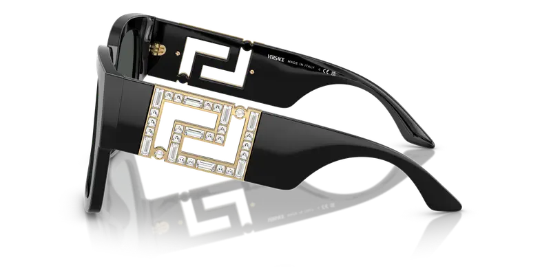 Versace Occhiali da sole Donna Grigio 835840 miniatura 3