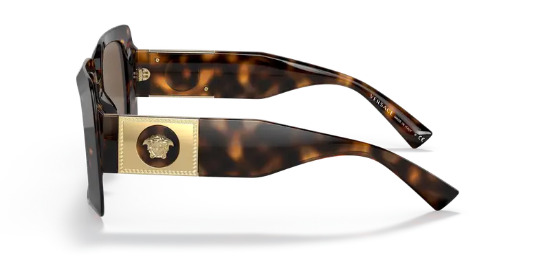 Versace Occhiali da sole Donna Oro 855362 miniatura 3