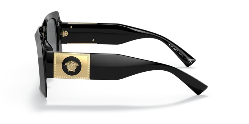 Versace Occhiali da sole Donna Grigio 855361 miniatura 3