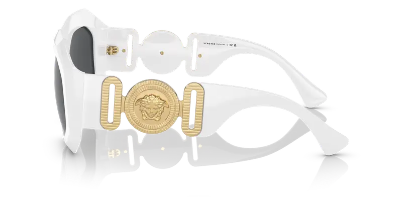 Versace Occhiali da sole Donna Bianco 856477 miniatura 3