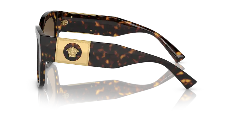 Versace Occhiali da sole Donna Oro 856530 miniatura 3