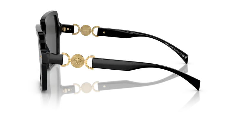 Versace Occhiali da sole Donna Nero 858094 miniatura 3