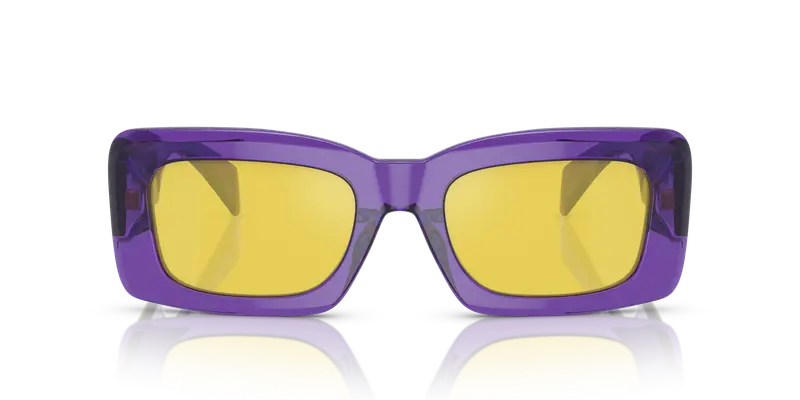 Versace Occhiali da sole Donna Giallo 858393 miniatura 2