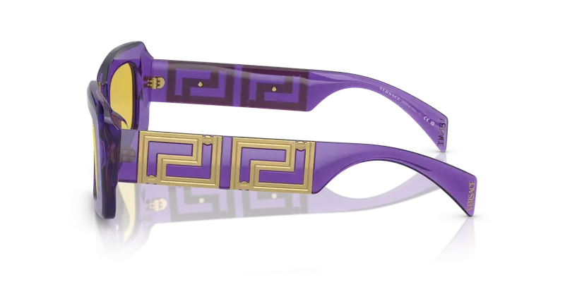 Versace Occhiali da sole Donna Giallo 858393 miniatura 3