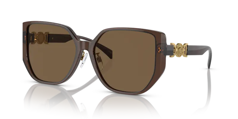 Versace Occhiali da sole Donna Marrone 858335 miniatura 3