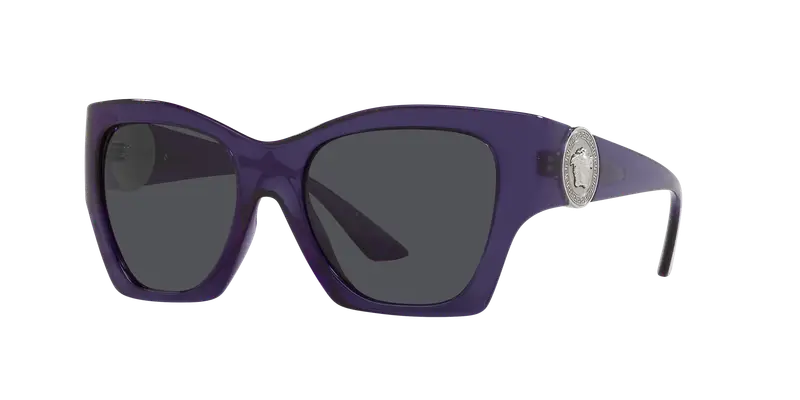 Versace Occhiali da sole Donna Grigio 858582 miniatura 2