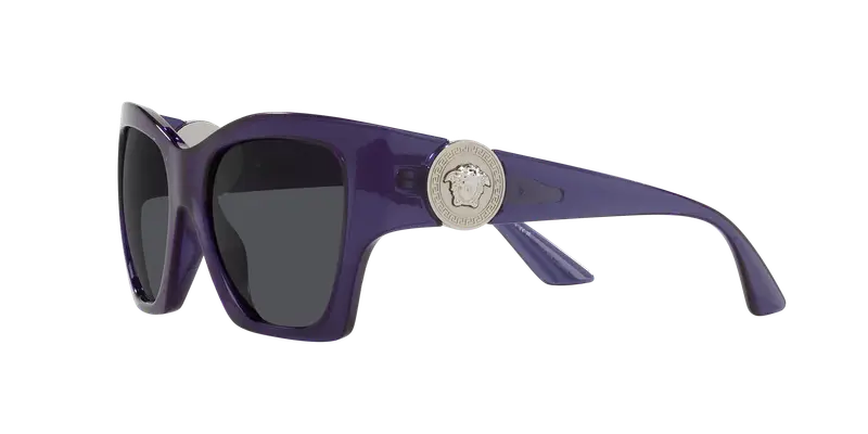 Versace Occhiali da sole Donna Grigio 858582 miniatura 3