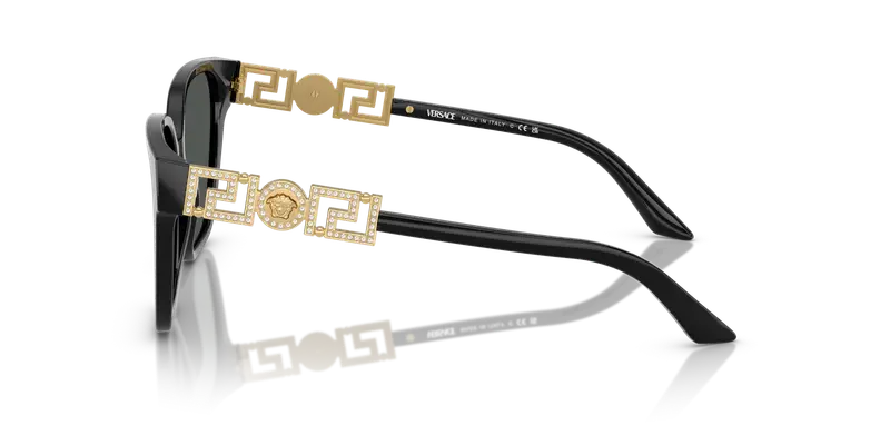 Versace Occhiali da sole Donna Grigio 829120 miniatura 3