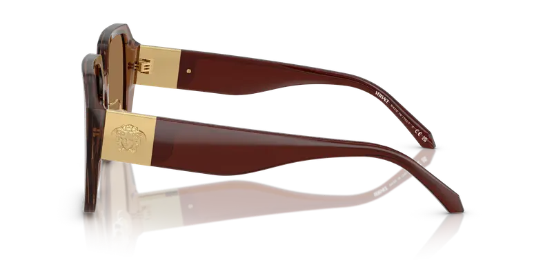 Versace Occhiali da sole Donna Marrone 835930 miniatura 3