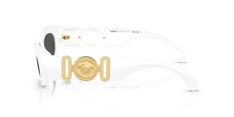 Versace Occhiali da sole Donna Bianco 837354 miniatura 3