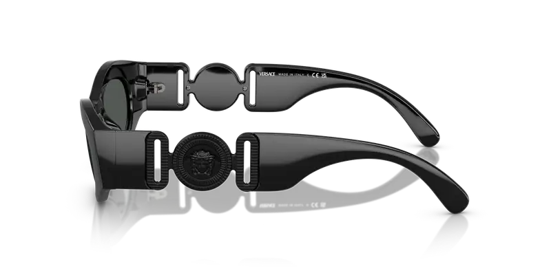 Versace Occhiali da sole Donna Grigio 837353 miniatura 3