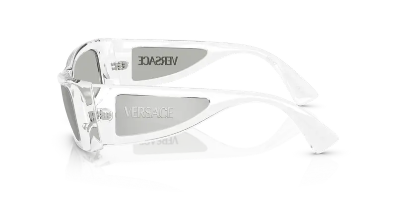 Versace Occhiali da sole Donna Argento 838476 miniatura 3
