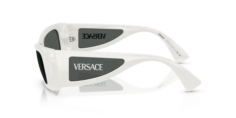 Versace Occhiali da sole Donna Bianco 837406 miniatura 3