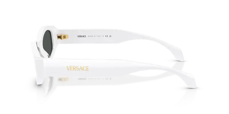 Versace Occhiali da sole Donna Bianco 846077 miniatura 3