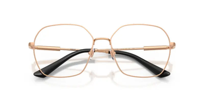 Donna Versace VE1316 1412 Montature da vista Metallo Oro Trasparente Squadrata Normale miniatura 2