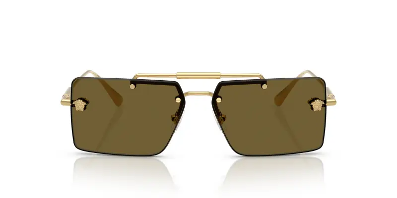 Versace Occhiali da sole Donna Marrone 4305787 miniatura 3