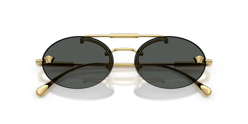 Versace Occhiali da sole Donna Grigio 4305778 miniatura 2