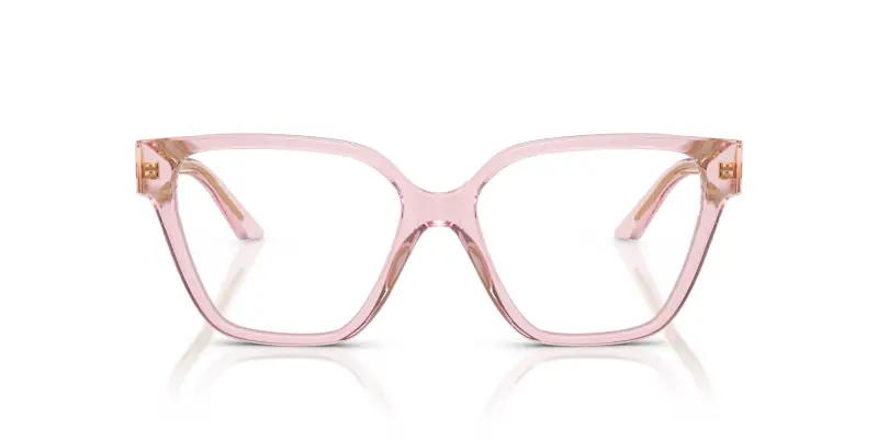 Donna Versace VE3358B 5472 Montature da vista Acetato Rosa Geometrica Normale miniatura 3