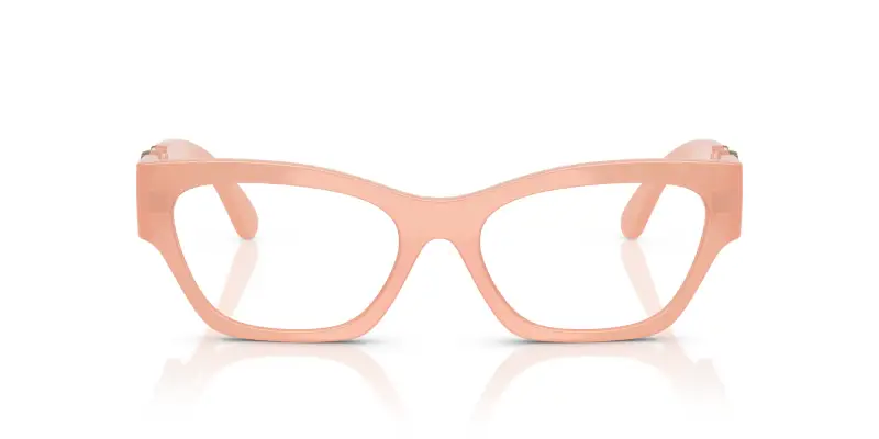 Donna Versace VE3367U 5392 Montature da vista Iniettato Rosa Cat Eye Normale miniatura 3