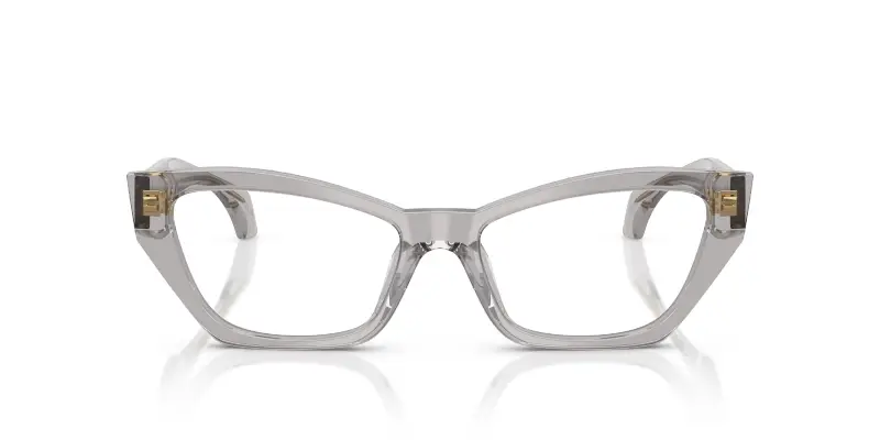 Donna Versace VE3373U 593 Montature da vista Acetato Grigio Trasparente Cat Eye Normale miniatura 3
