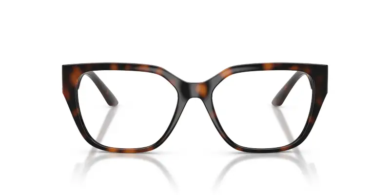 Donna Versace VE3387U 108 Montature da vista Iniettato Tartaruga Trasparente Squadrata Normale miniatura 3