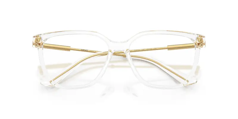 Donna Versace VE3388U 148 Montature da vista Iniettato Trasparente Trasparente Squadrata Normale miniatura 2