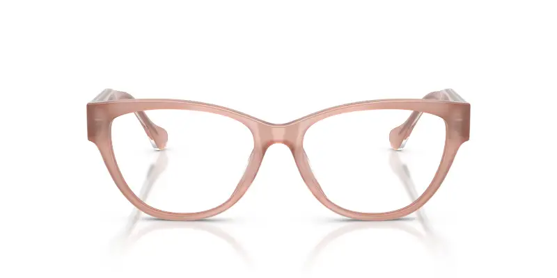 Donna Versace VE3389U 5394 Montature da vista Acetato Rosa Trasparente Cat Eye Normale miniatura 3