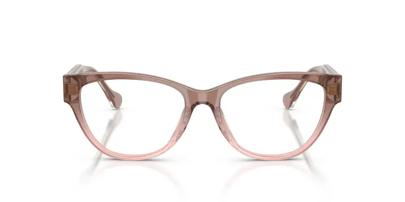 Donna Versace VE3389U 5435 Montature da vista Acetato Tartaruga Trasparente Cat Eye Normale miniatura 3