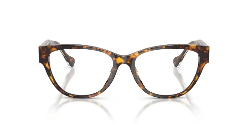 Donna Versace VE3389U 5514 Montature da vista Acetato Tartaruga Trasparente Cat Eye Normale miniatura 3