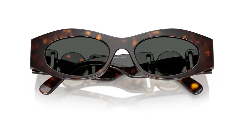 Versace Occhiali da sole Donna Grigio 4018467 miniatura 2