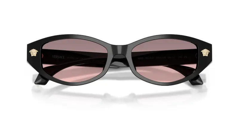 Versace Occhiali da sole Donna Nero 4302516 miniatura 2