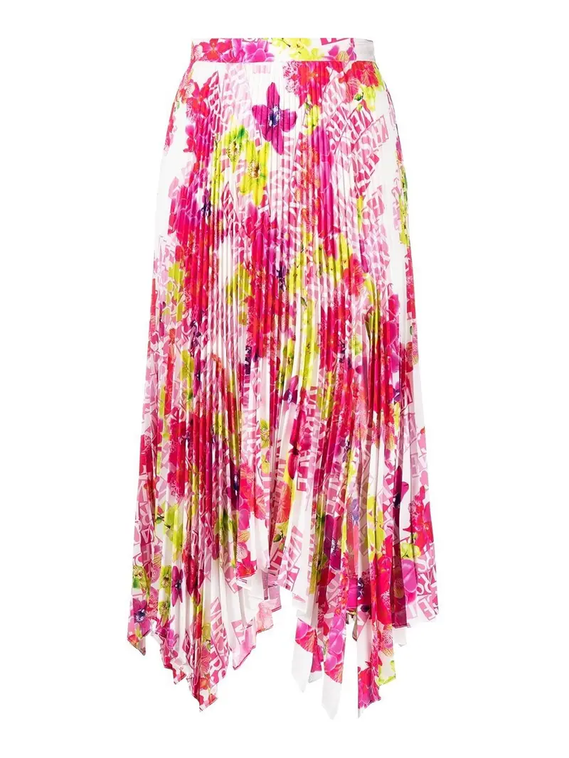 Gonna a pieghe Multicolore