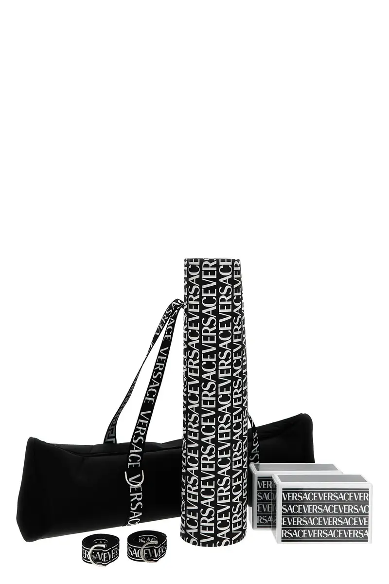 Borsone Yoga 'Versace Allover' Bianco