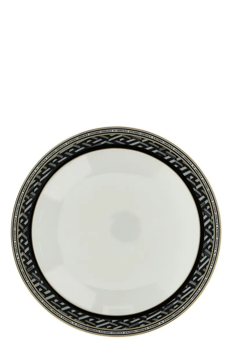 Piatto Fondo 'La Greca' ⌀ 22 Cm Bianco