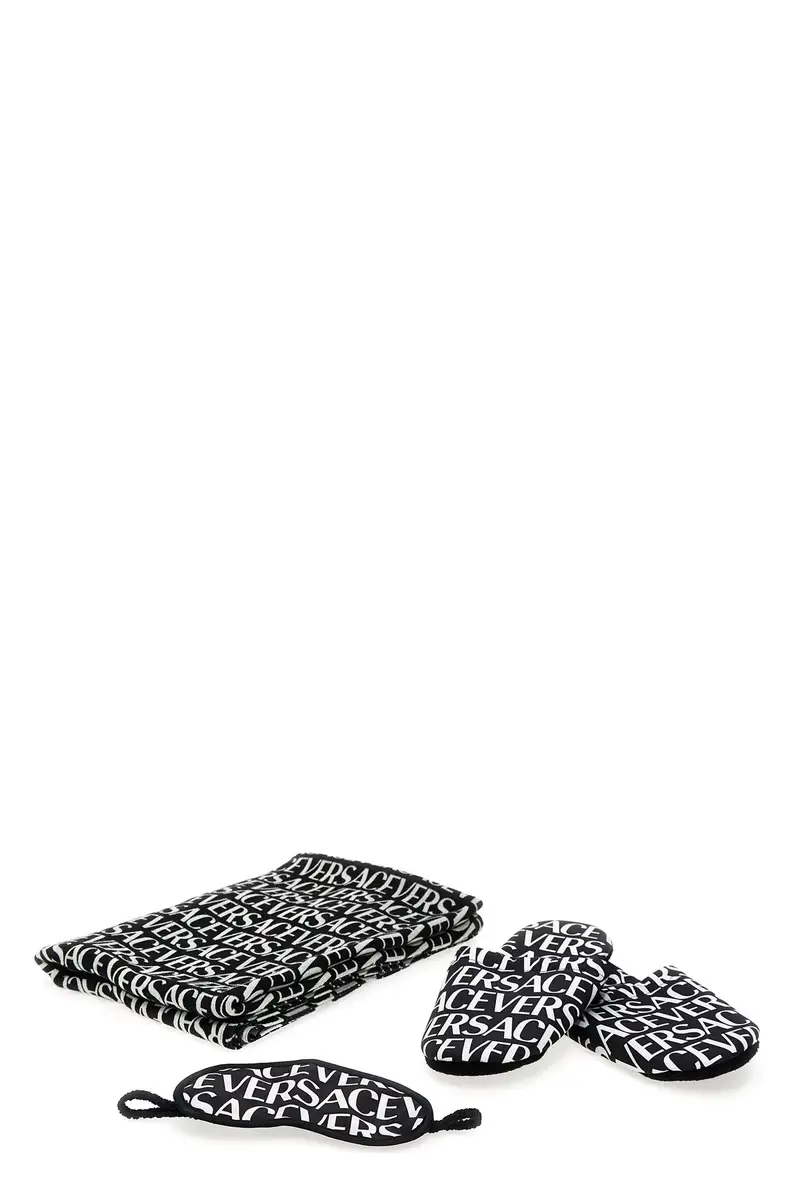 Set Da Viaggio 'Versace Allover' Bianco